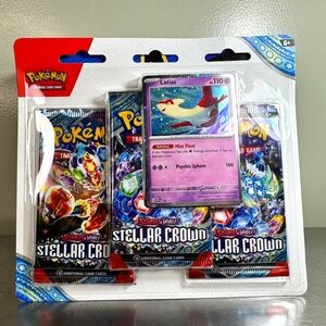 3 Pack Blister of Stellar Crown Pokemon Cards